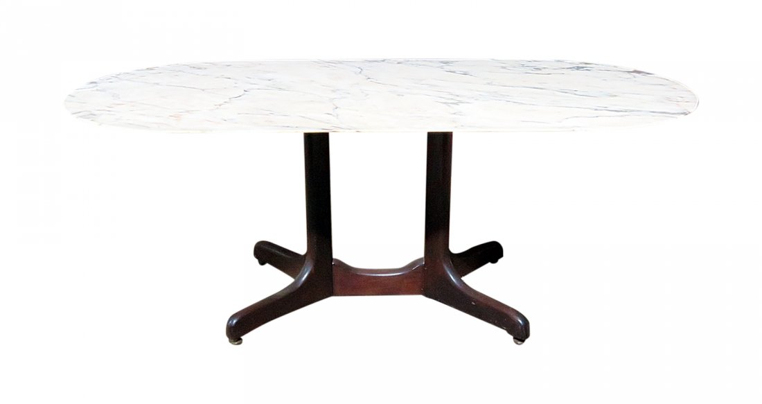 ITALIAN MARBLE DINING TABLE (1 of 9)
