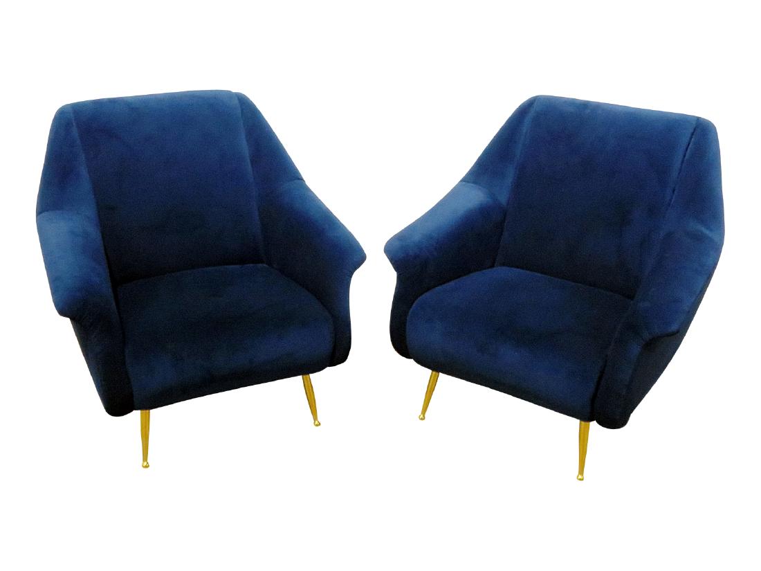 Pair ZANUSO STYLE ARM CHAIRS (1 of 8)