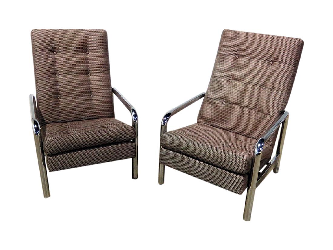 Pair THAYER COGGIN LOUNGE CHAIRS (1 of 13)
