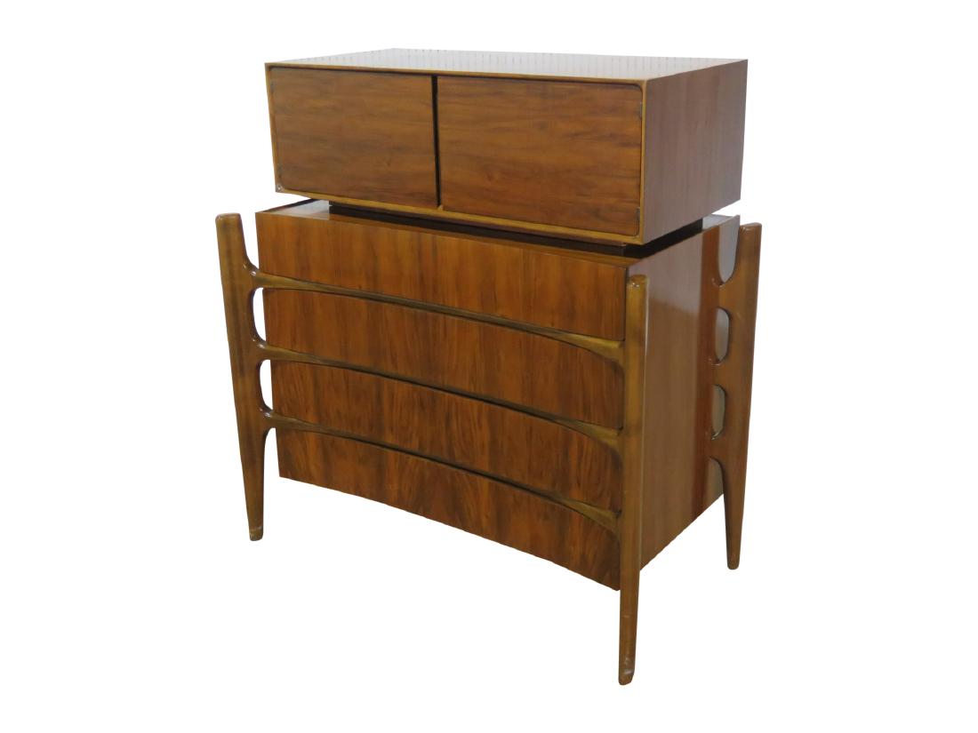 WILLIAM HINN MID CENTURY MODERN HIGH CHEST (1 of 17)