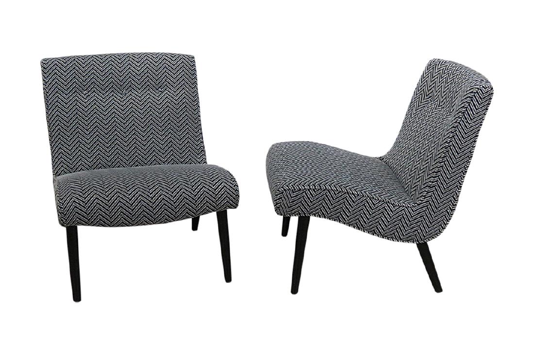 Pair MODERN DESIGN LOUNGE CHAIRS (1 of 5)
