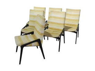 John Stuart Prices 795 Auction Price Results 6 John Stuart Ebonized Dining Chairs