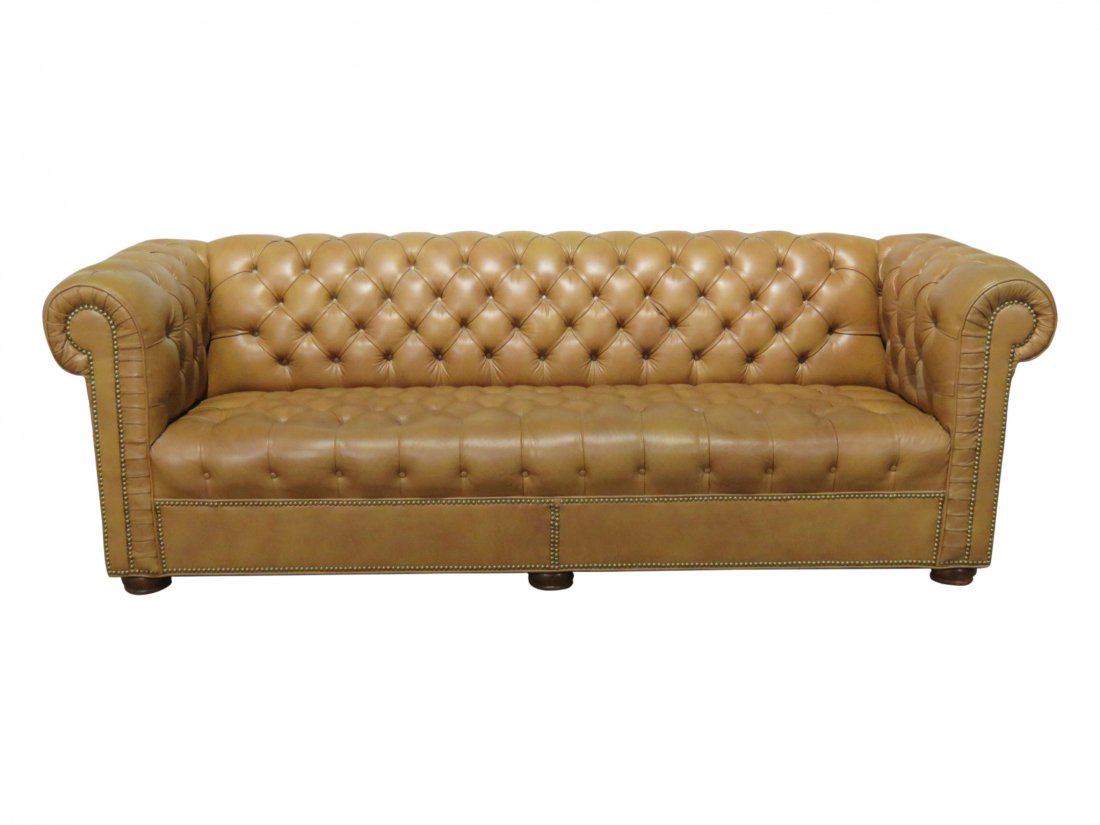 CHESTERFIELD STYLE SOFA (1 of 8)