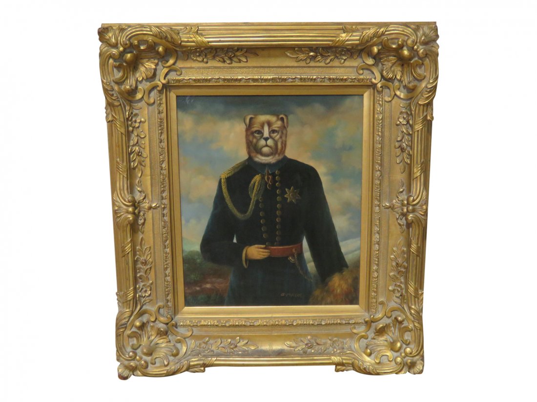 G MORBOT PAINTING MILITARY CAT (1 of 9)