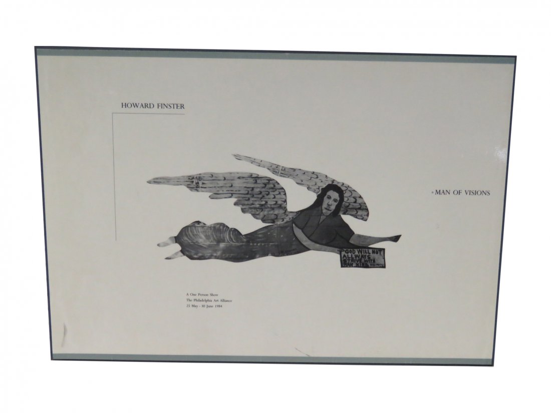 HOWARD FINSTER PRINT MAN OF VISIONS (1 of 11)