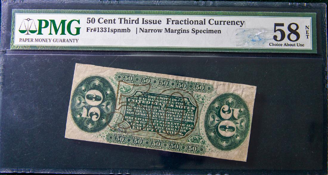 FIFTY CENT 50C THIRD ISSUE FRACTIONAL CURRENCY (1 of 2)
