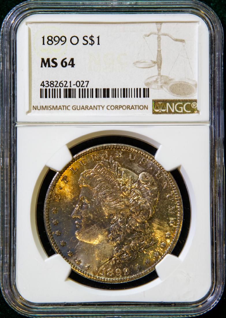 1899 O S MORGAN SILVER DOLLAR $1 (1 of 2)