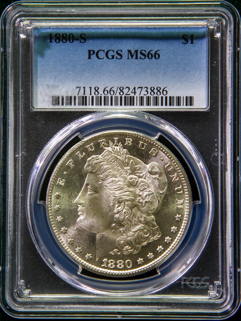 1880 S MORGAN SILVER DOLLAR $1 (1 of 2)