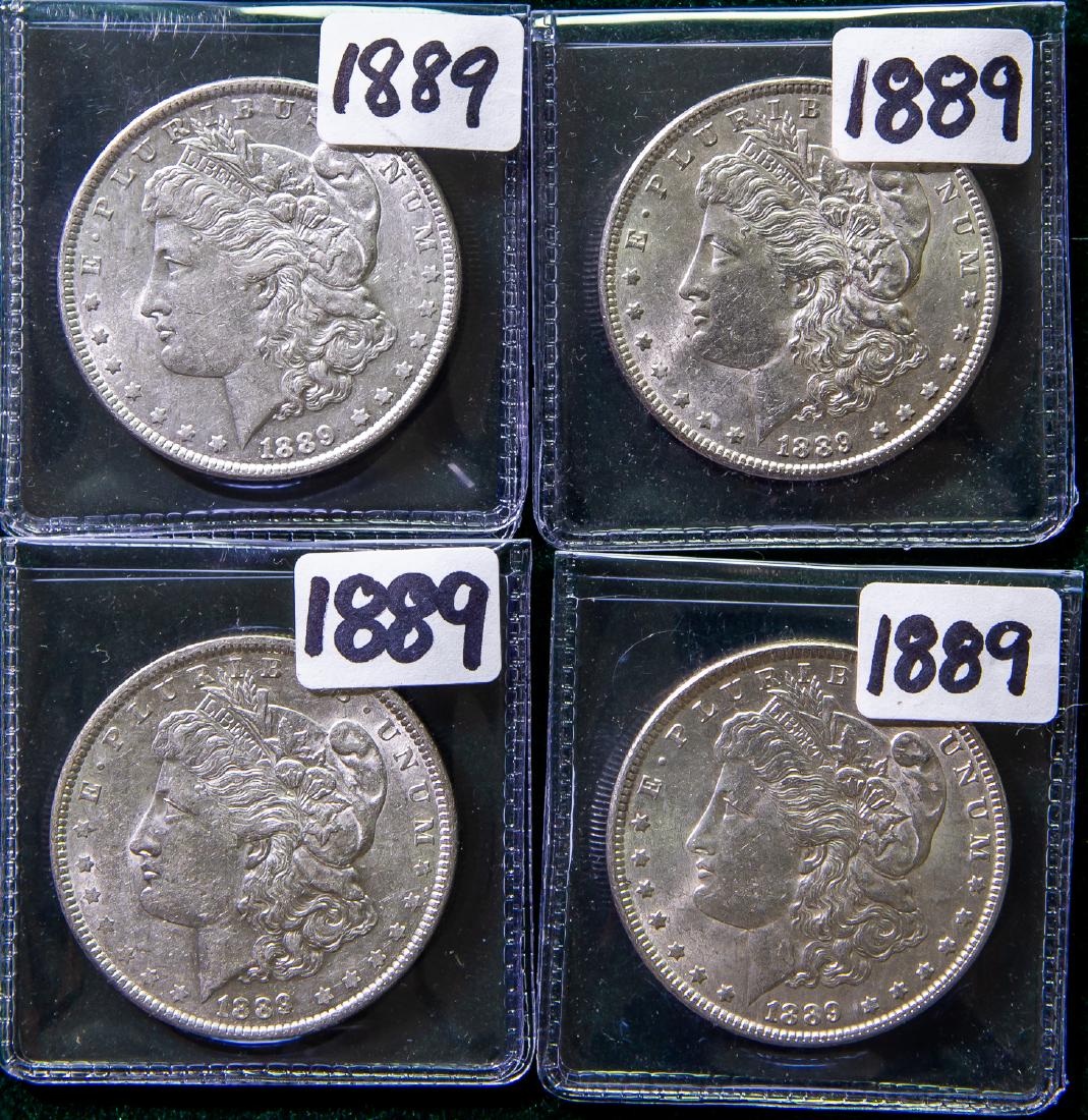 FOUR 1898 MORGAN DOLLARS $1 (1 of 2)