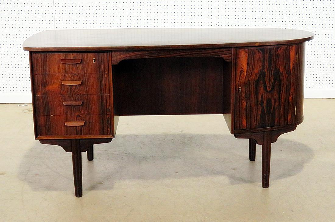 ROSEWOOD DANISH DESK (1 of 9)