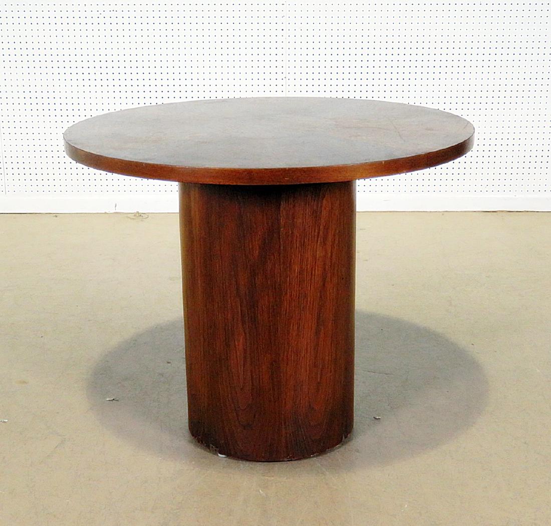 MID CENTURY MODERN PEDESTAL TABLE (1 of 7)