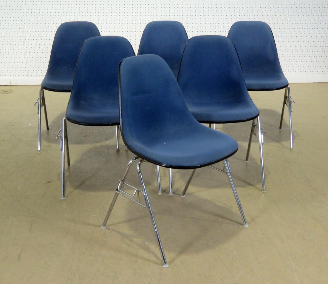 SIX CHARLES EAMES CHAIRS (1 of 7)
