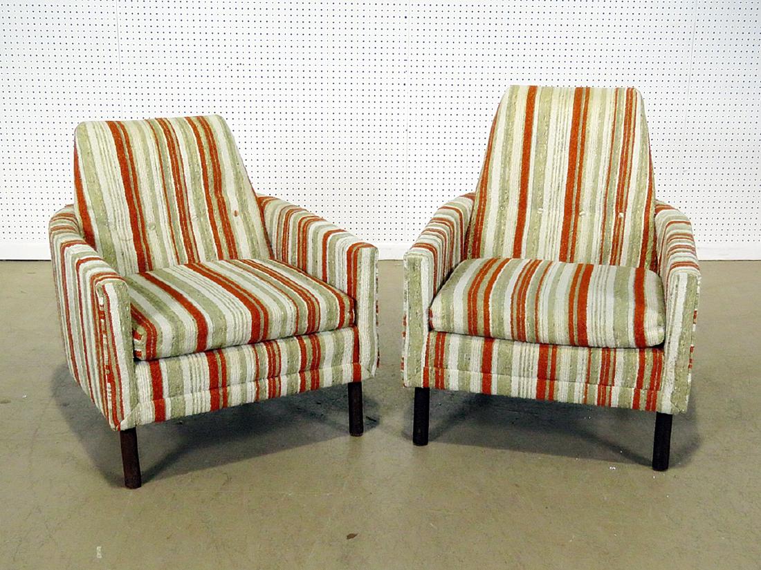 PAIR AMERICAN EAST CHAIRS (1 of 6)