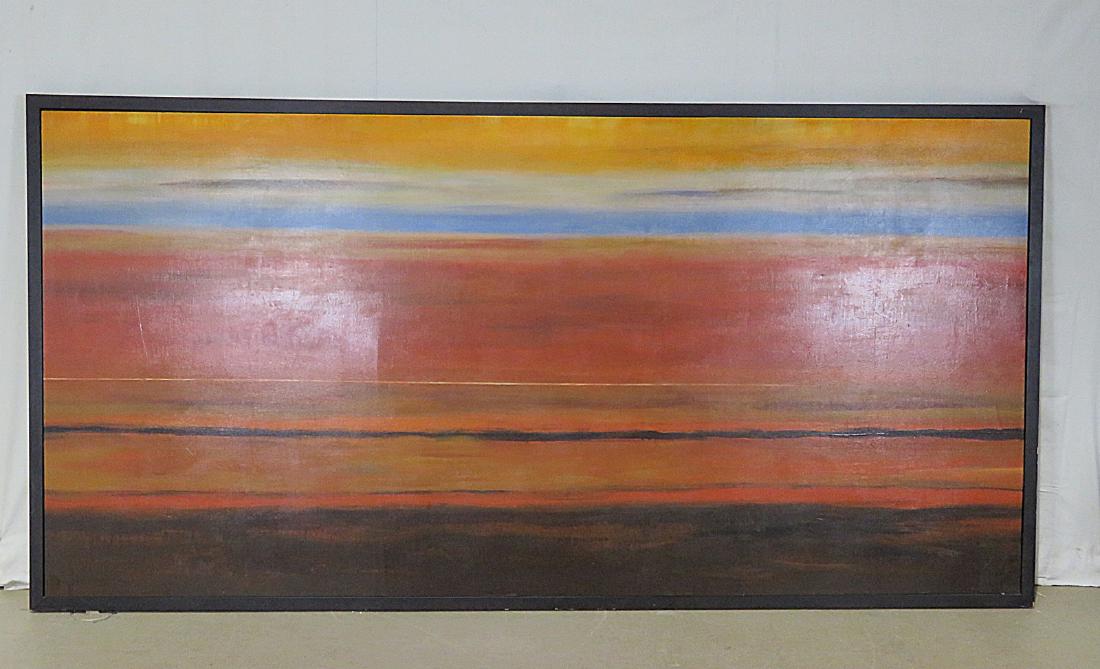 S, SOKOL HOHNE SIGNED LARGE PAINTING ON CANVAS (1 of 7)