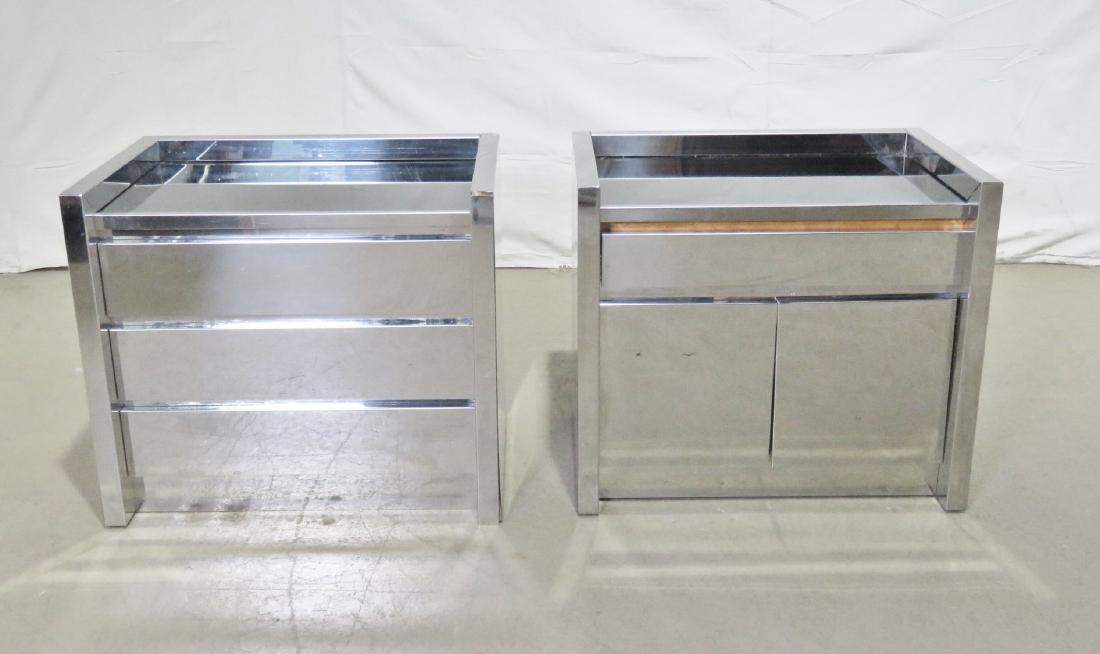 COMPANION PAIR PACE STYLE NIGHTSTANDS (1 of 6)