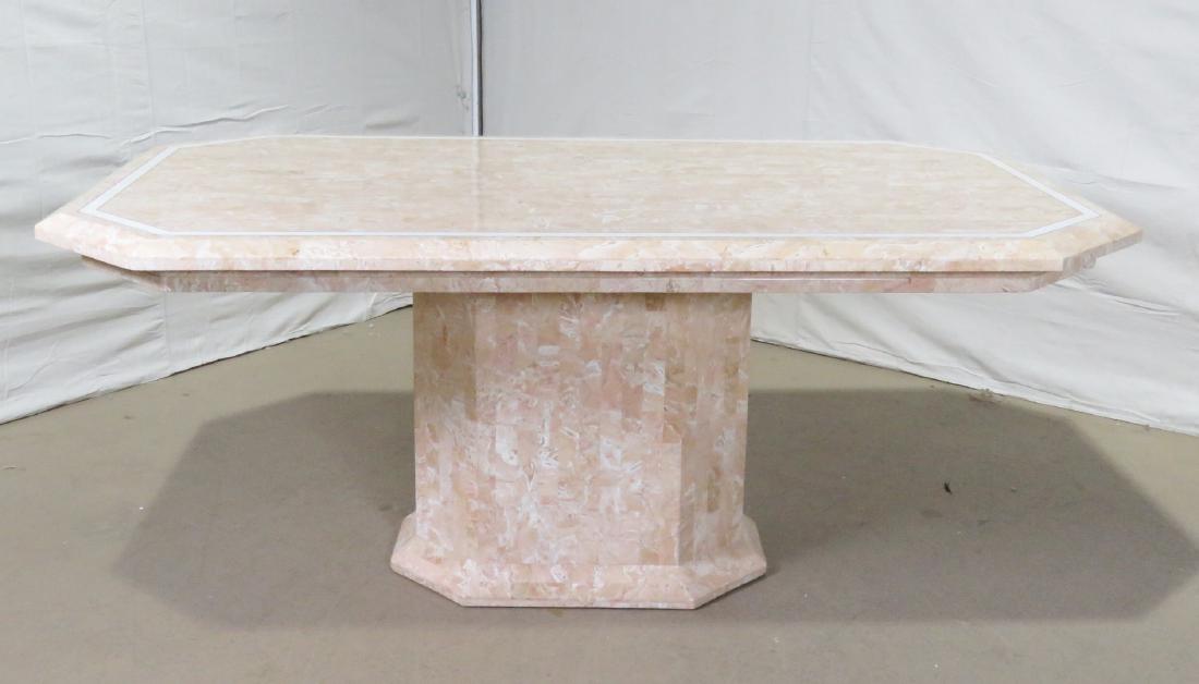 TESSELLATED DINING TABLE attributed ENRIQUE GARCIA (1 of 5)