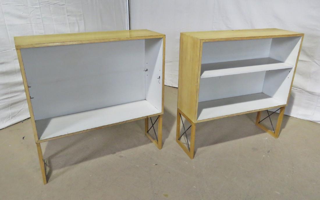 PAIR OPEN BOOKCASES (1 of 7)