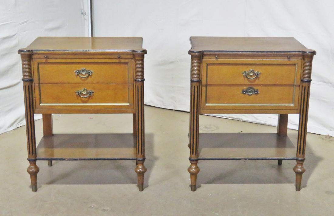 PAIR DIRECTOIRE END COMMODES (1 of 5)
