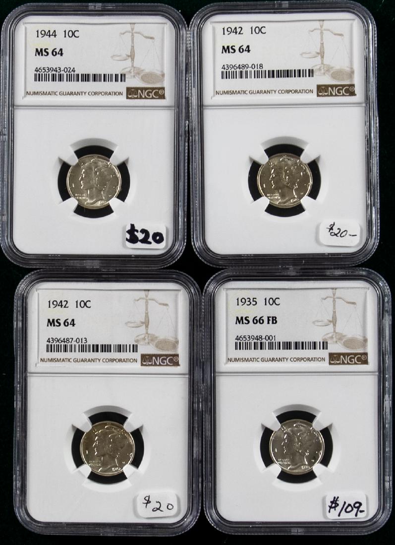 5 - 1935 - 1944 MERCURY DIMES (1 of 2)