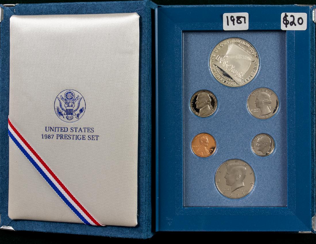 25 - 1987 PRESTIGE SET PROOF COINS (1 of 2)