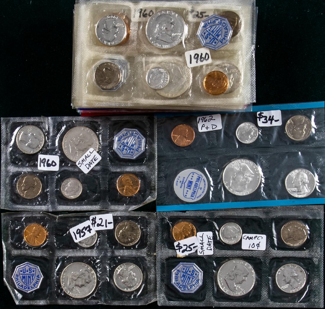 22 - 1956 - 1963 MINT SETS (1 of 2)