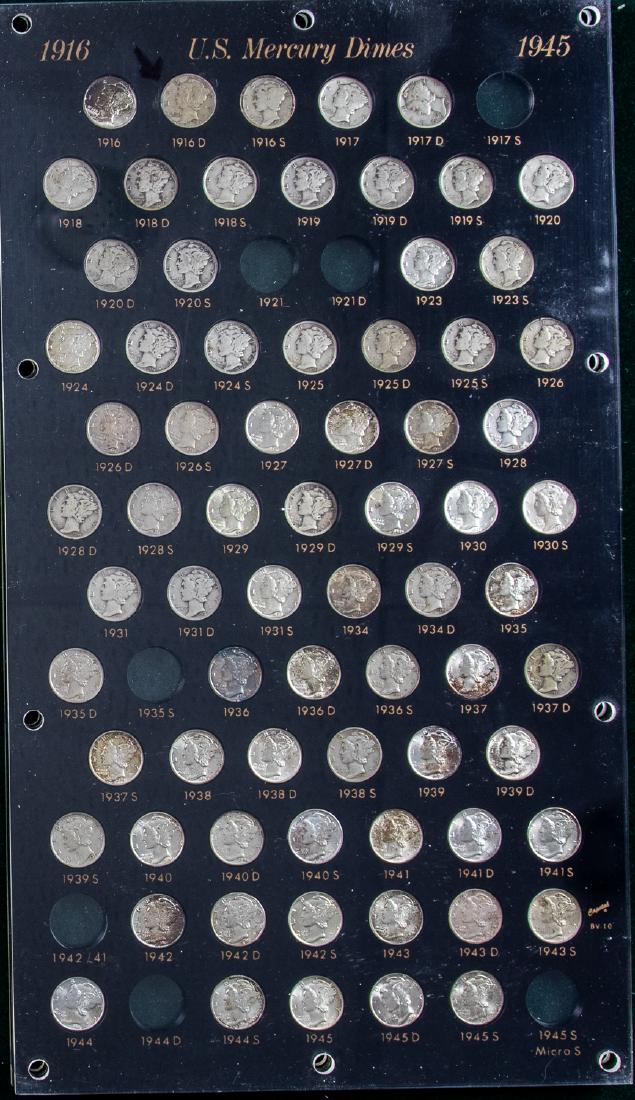 1916 - 1945 MERCURY DIMES (1 of 2)