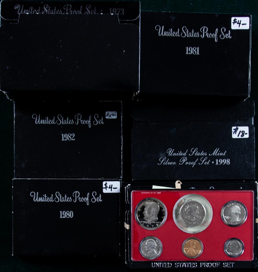 18 - 1973 -1998 SILVER PROOF SETS (1 of 2)