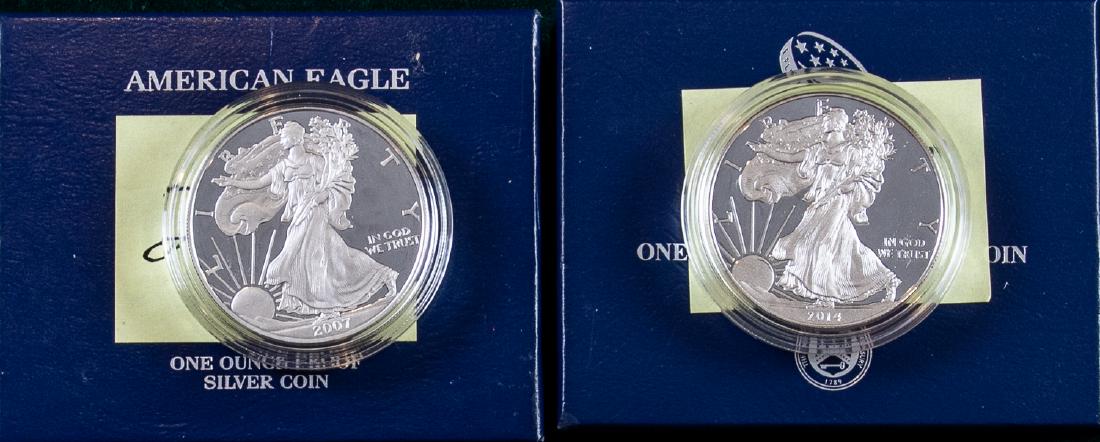 4 - 2007 - 2014 AMERCIAN EAGLE PROOFS (1 of 2)