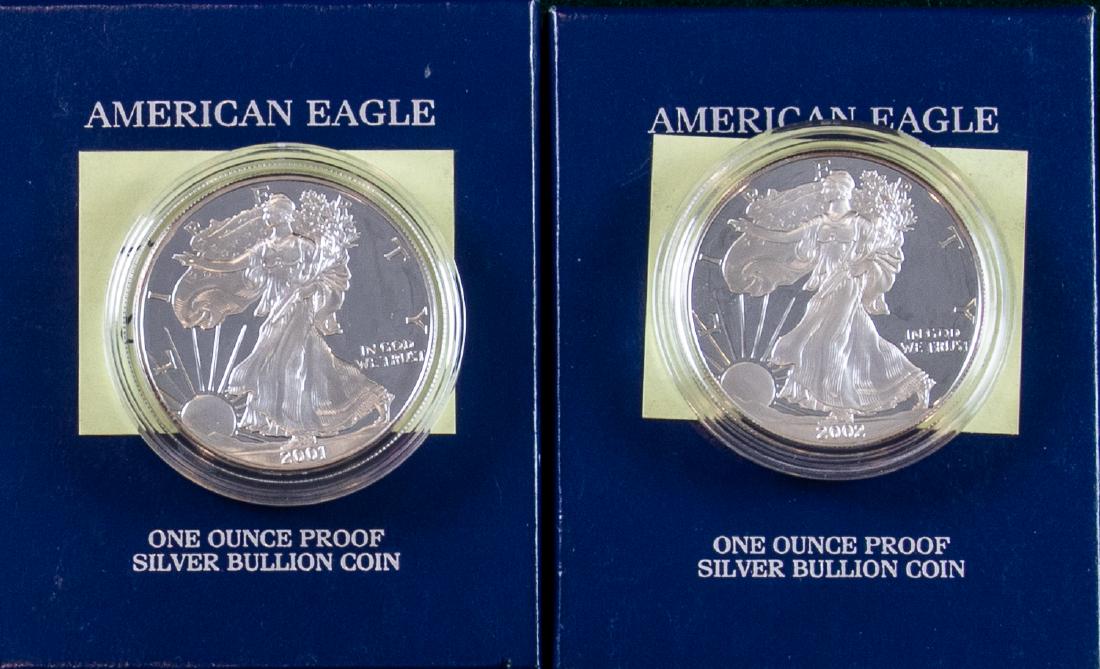 4 - 2001- 2002 AMERICAN EAGLE PROOFS (1 of 2)