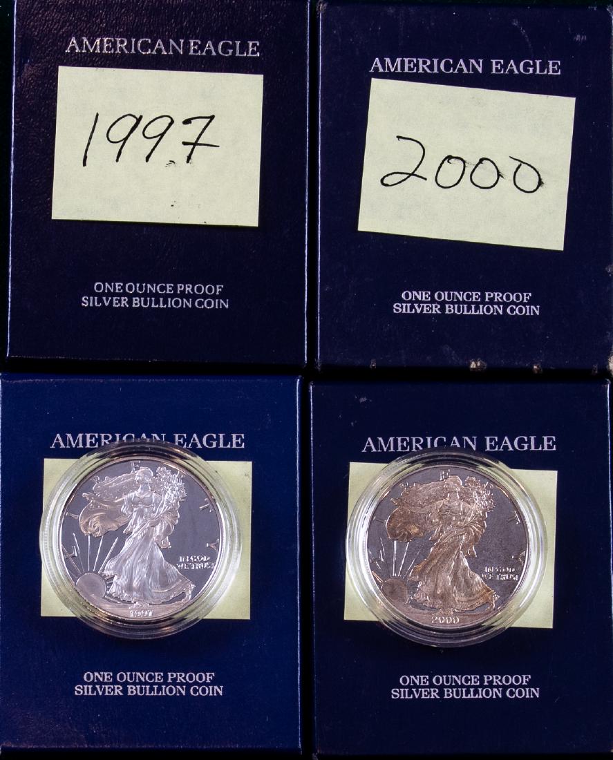 4 - 1997 - 2000 AMERICAN EAGLE PROOFS (1 of 2)