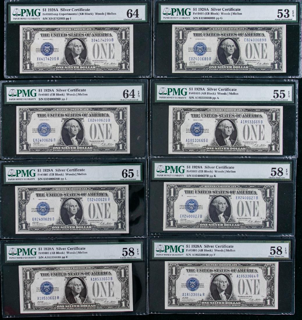 8 - 1928A $1 SILVER CERTIFICATES (1 of 2)