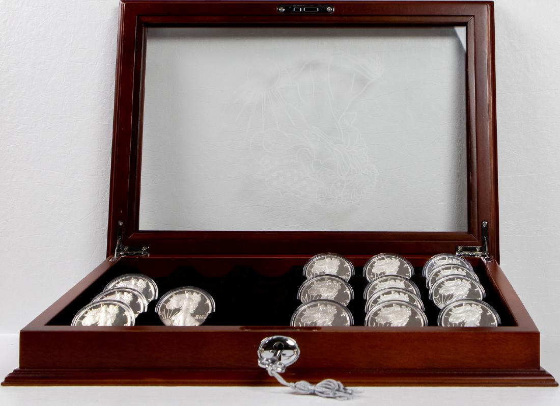 AMERICAN EAGLE SILVER DOLLARS $1 COLLECTION (1 of 3)