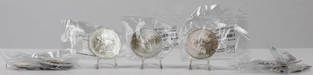 10 - 2013 SILVER EAGLE DOLLARS $1 (1 of 2)