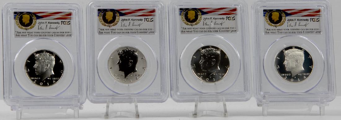 THE COMPLETE KENNEDY SILVER HALF DOLLAR 50C FIRST (1 of 2)