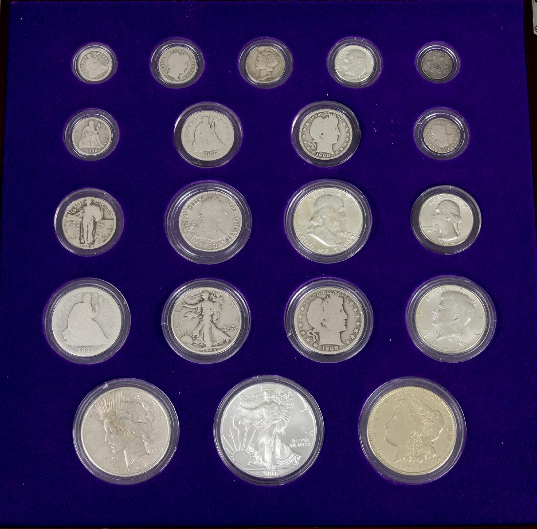 4 CENTURIES OF AMERICA'S SILVER COINS (1 of 2)