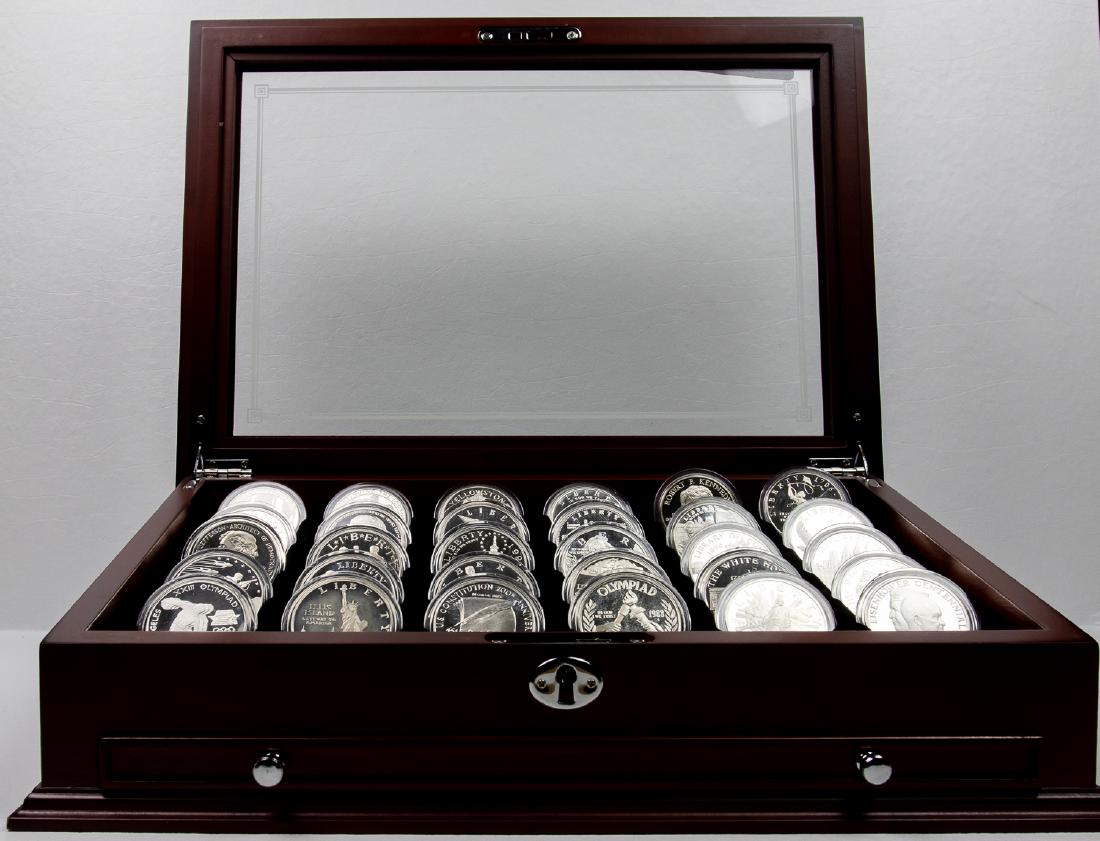 US SILVER DOLLAR $1 COMMEMORATIVE SET (1 of 3)