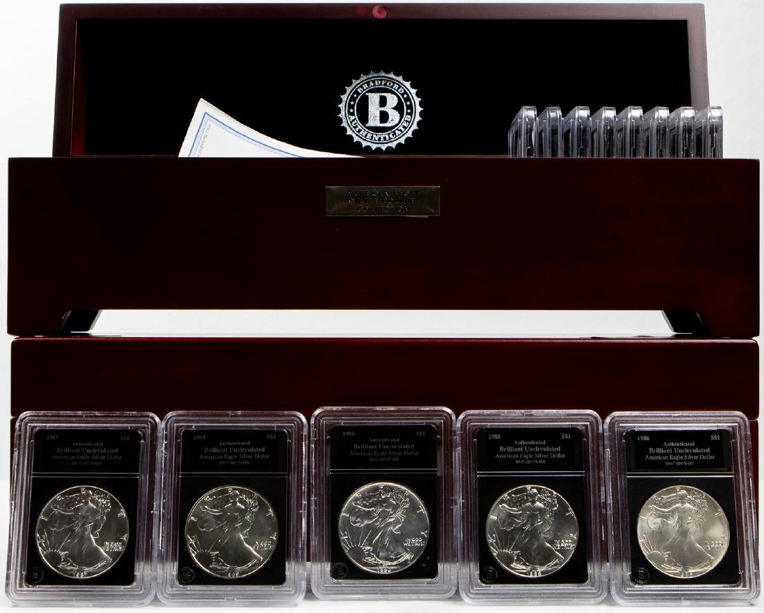 SILVER EAGLE DOLLARS $1 COLLECTION (1 of 2)