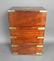 ANTIQUE ENGLISH CAMPAIGN APOTHECARY BOX - 4