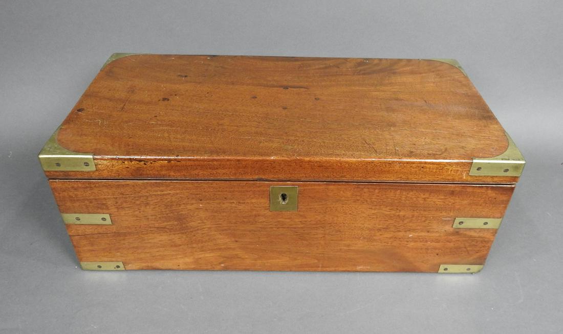 GEORGIAN MAHOGANY LAP DESK (1 of 7)