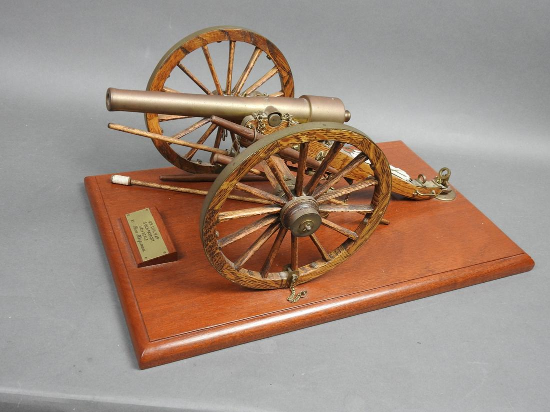 MINITURE MILITARY CANNON U.S CIVIL WAR By Ron (1 of 6)