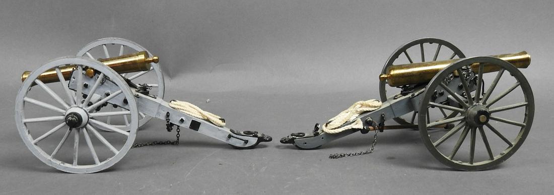 2 MINIATURE MILITARY CANNONS (1 of 15)