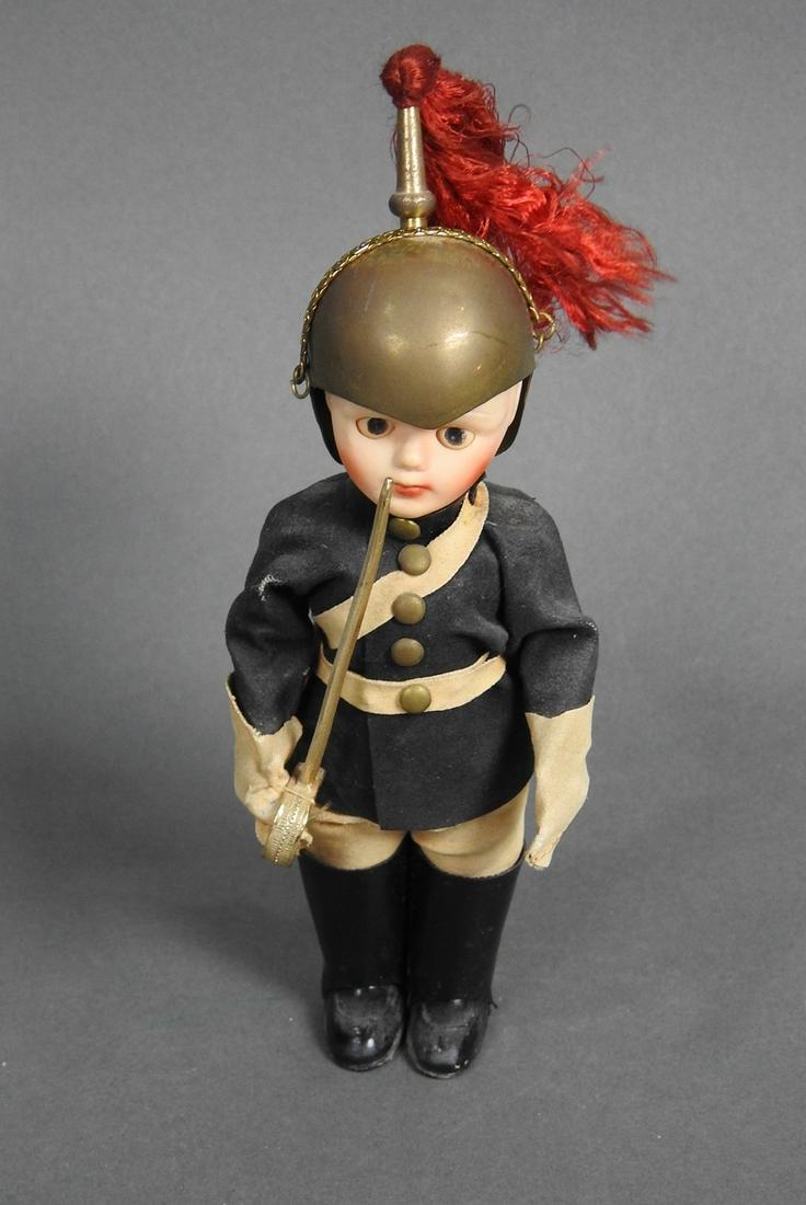 WWI PRUSSIAN/GERMAN SOLDIER SLEEP EYE DOLL (1 of 7)