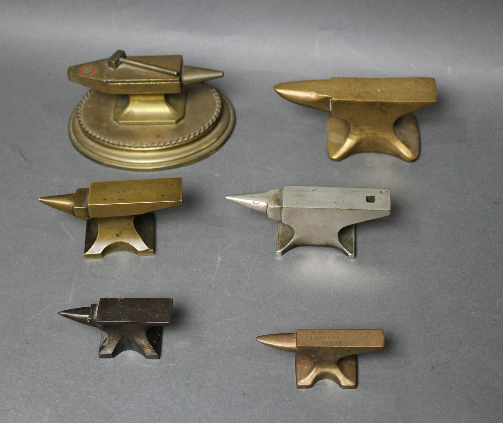 6 MINIATURE ANVILS (1 of 7)