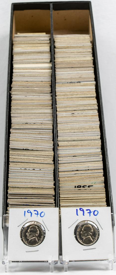 229 - 1938 - 1970 JEFFERSON NICKELS 5C (1 of 2)