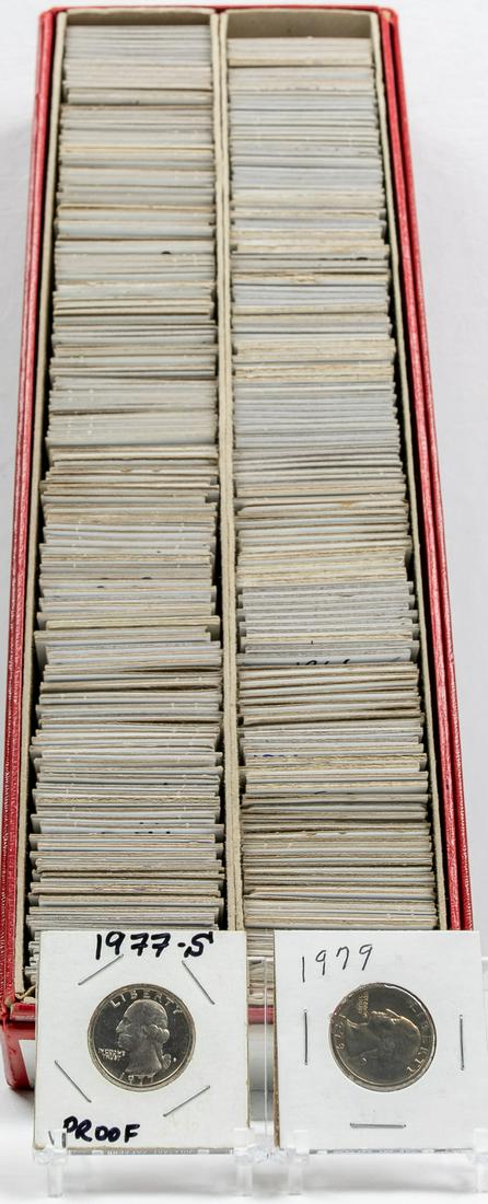 280 - 1965 AND UP WASHINGTON QUARTERS 25C (1 of 2)