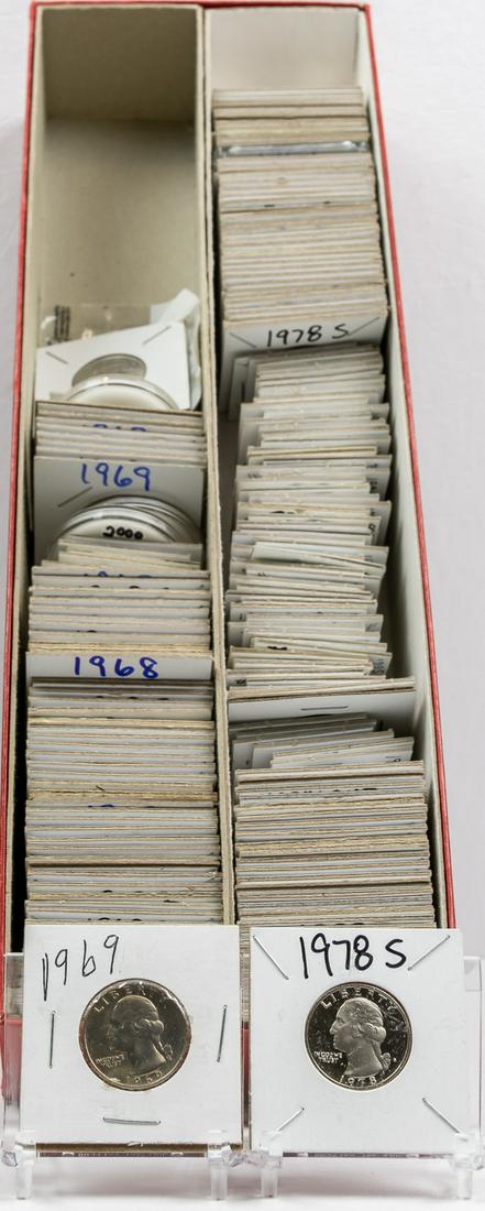 218 - 1965 AND UP WASHINGTON QUARTERS 25C (1 of 2)