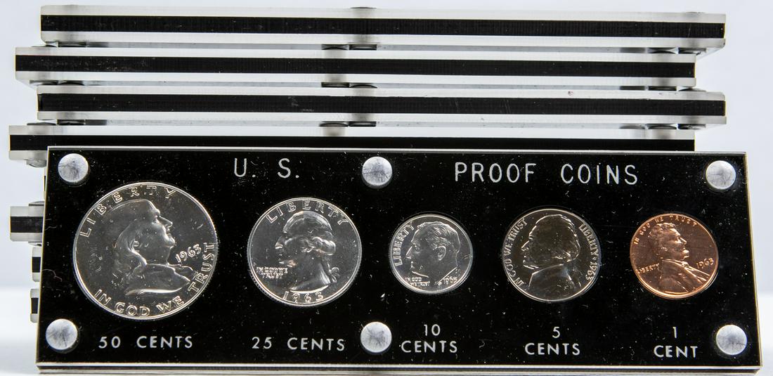 10 BEN FRANKLIN PROOF SETS (1 of 2)