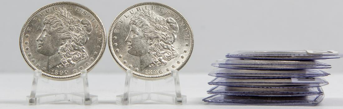 8 - 1896 - 1921 MORGAN DOLLARS $1 (1 of 2)