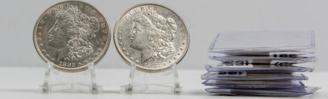 8 - 1882 - 1883 MORGAN DOLLARS $1 (1 of 2)