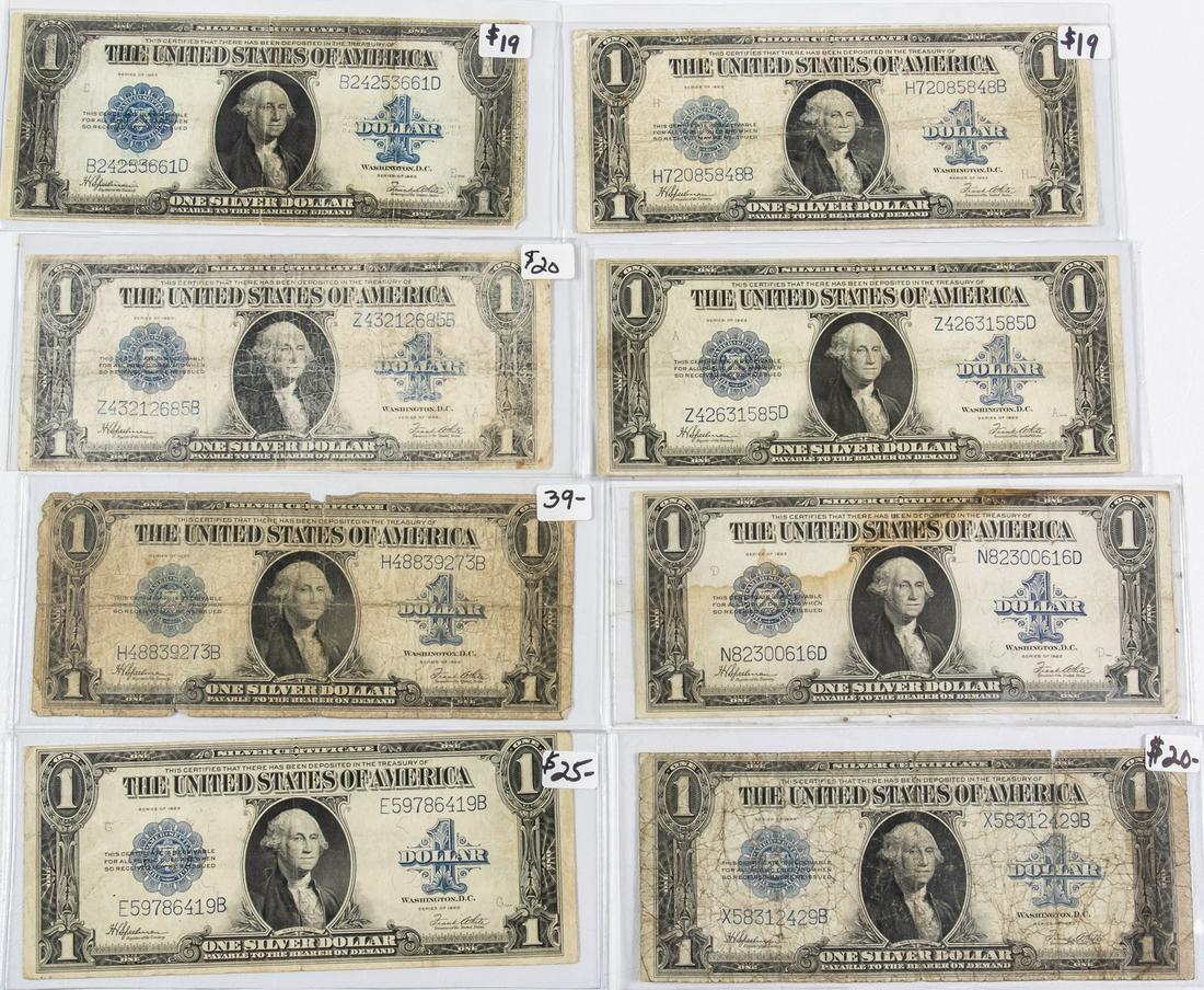 8 - 1923 - $1 ONE DOLLAR SILVER CERTIFICATES (1 of 2)